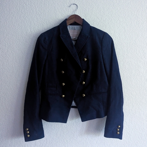 Banana Republic Navy Captain's Blazer - Picture 1 of 4
